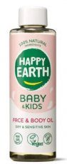 Happy Earth Face and Body Oil Happy Earth 100 % Natuurlijke Gezicht & Lichaamsolie voor (zeer) droge en gevoelige huid