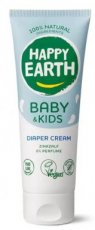 Happy Earth Diaper Cream Happy Earth 100 % Natuurlijke zink billencrème zonder parfum - zinkzalf