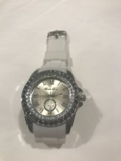Horloge H1000261 - zilver & wit
