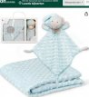 Interbaby Babydeken + Doudou Roze/Blauw