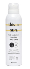 Invisible Spray spf 50 "This is Sun."